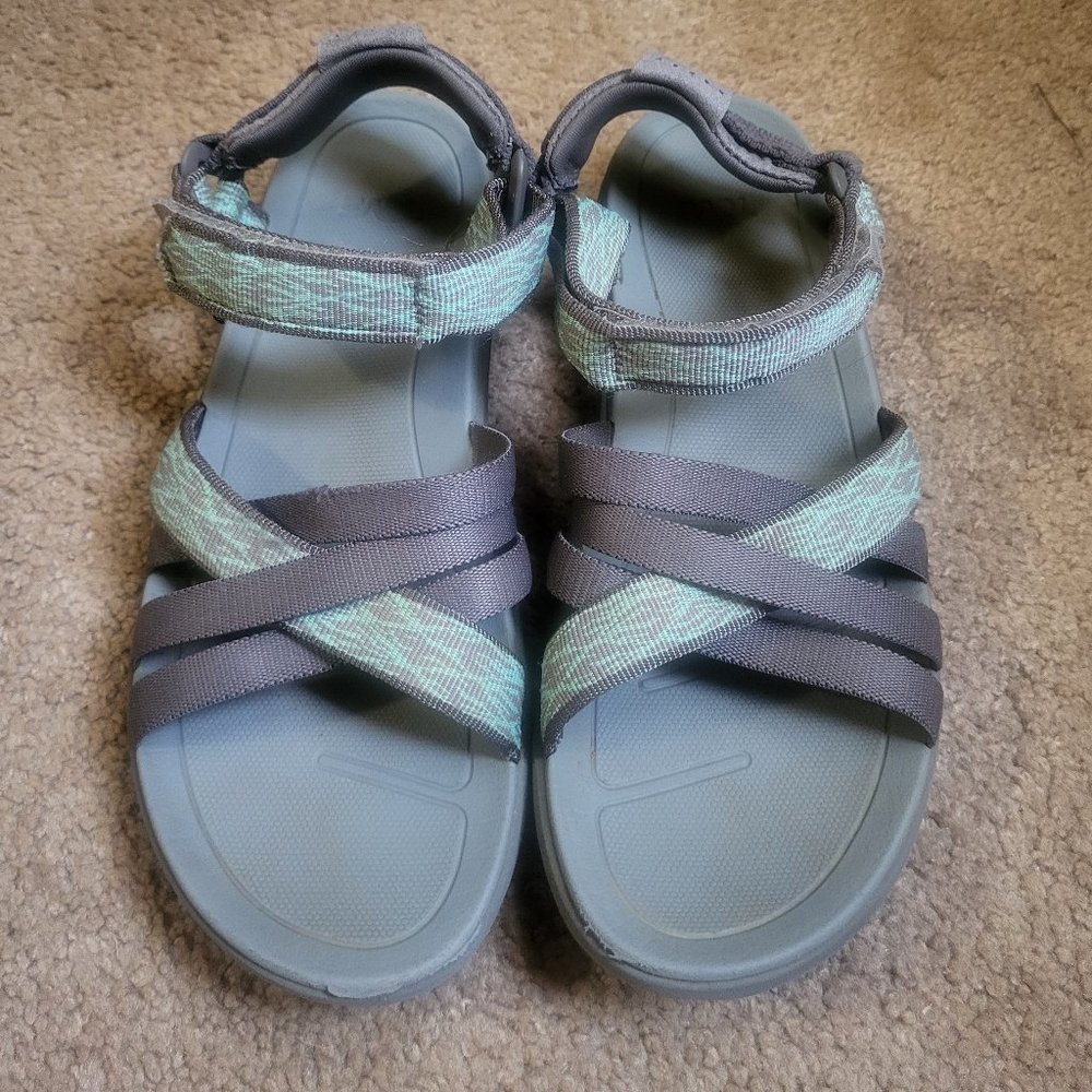 Women's size 7 Grey Teva sandals
